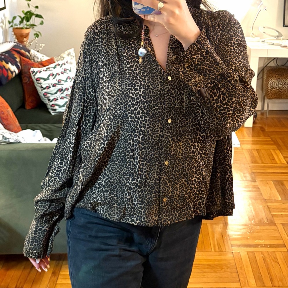 Scotch & Soda Leopard Blouse